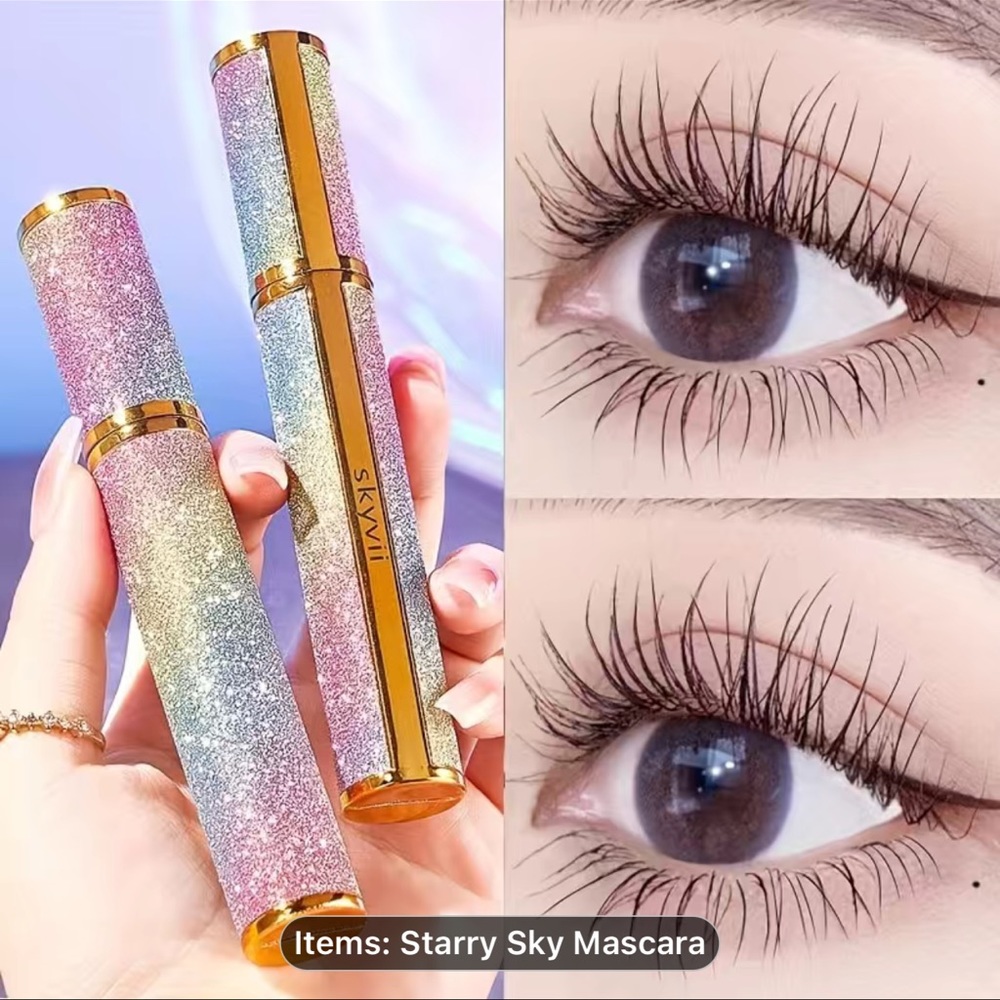 Starry Sky Mascara Lengthening Volumizing Waterproof And Sweat